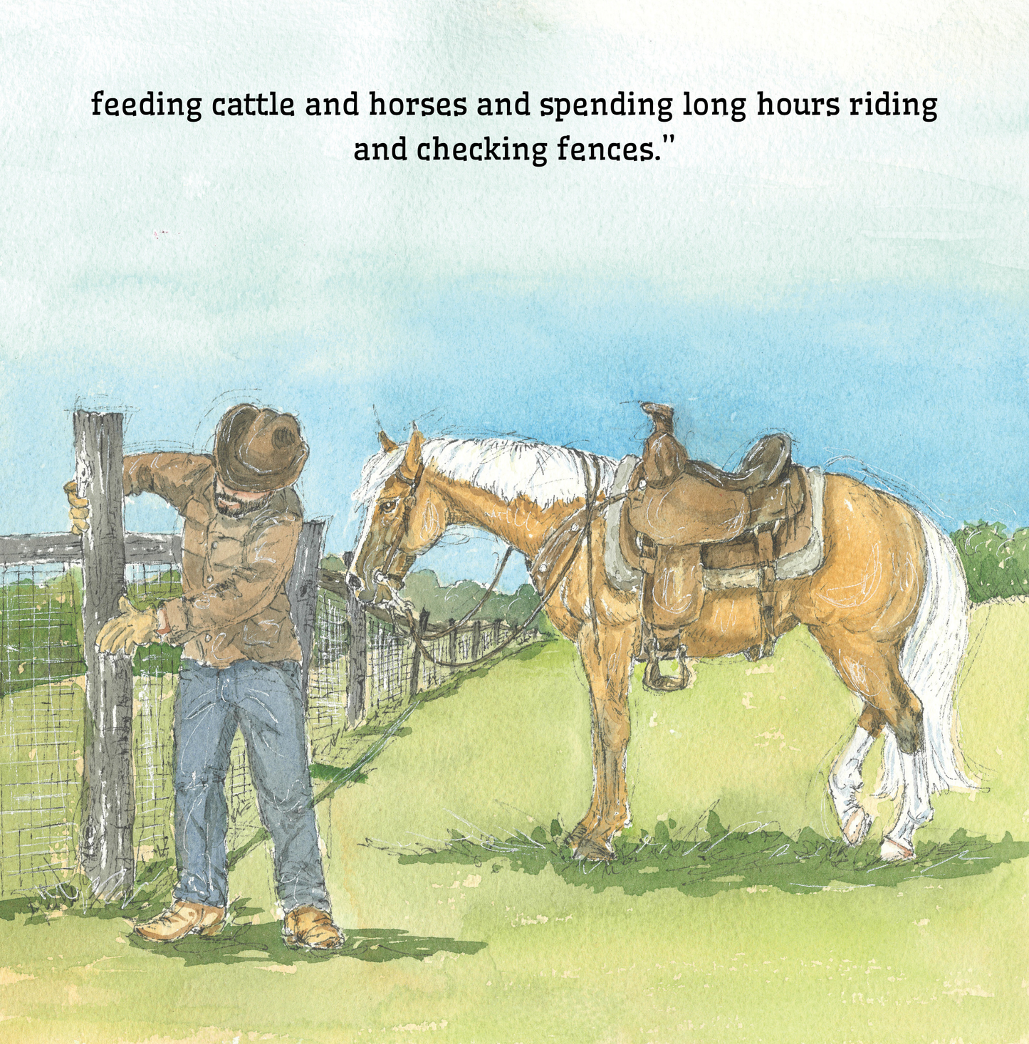 Hardcover: Charlie Learns to Be a Cowboy by Danika Kester