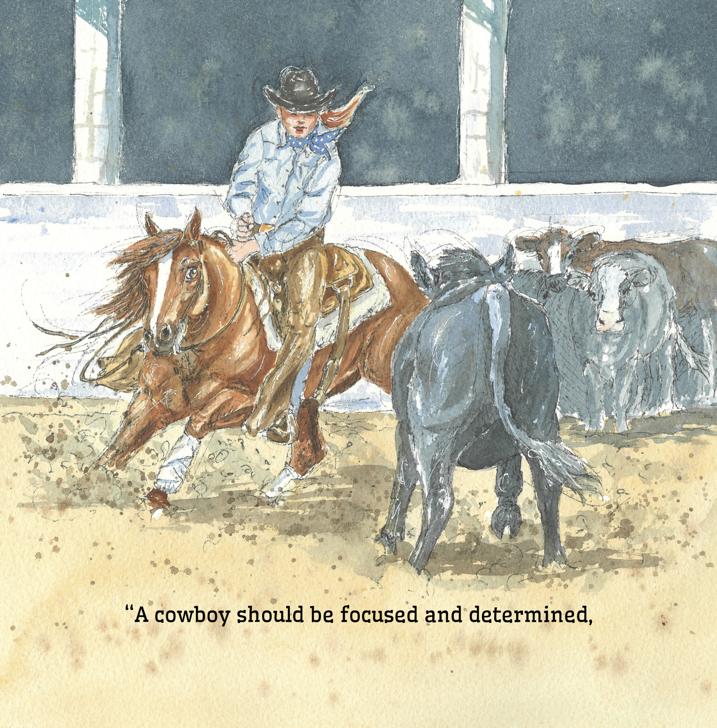 Hardcover: Charlie Learns to Be a Cowboy by Danika Kester