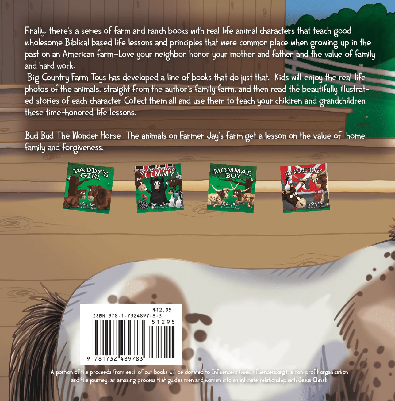 Hardcover: Bud Bud the Wonder Horse by Greg Huett