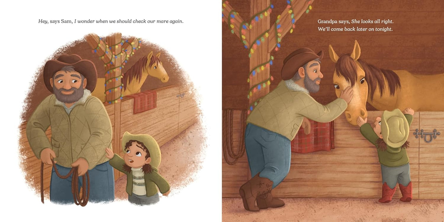 Hardcover: A Cowpoke's Christmas by Ann Ingalls