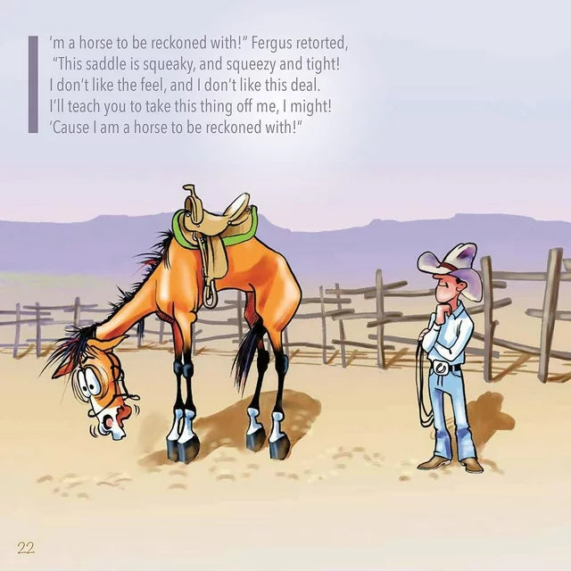 Fergus: A Horse to Be Reckoned With Hardcover - By Jean Abernathy