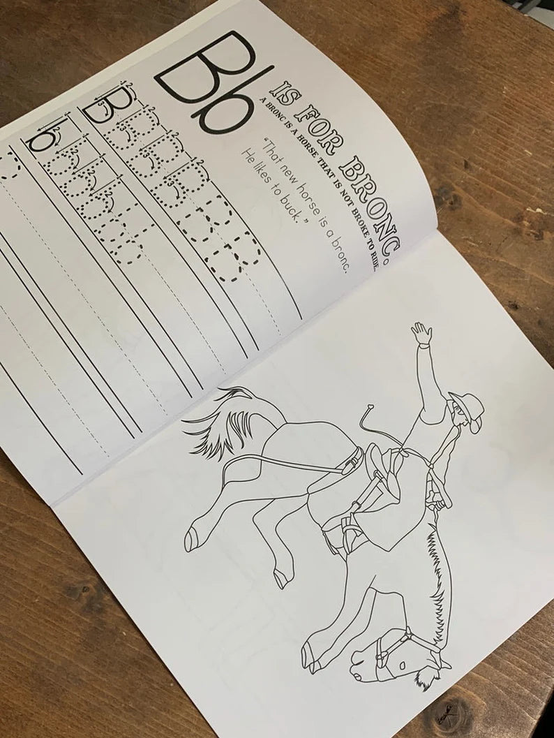 Ranching Pre-K & Kindergarten ABC Workbook