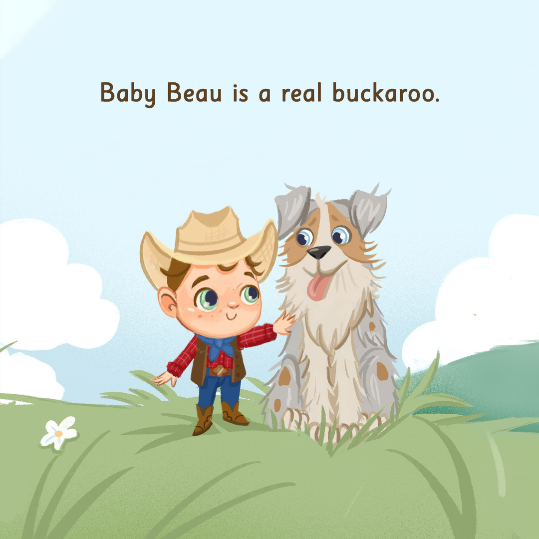 Paperback: Buckaroo Beau Lives on a Ranch