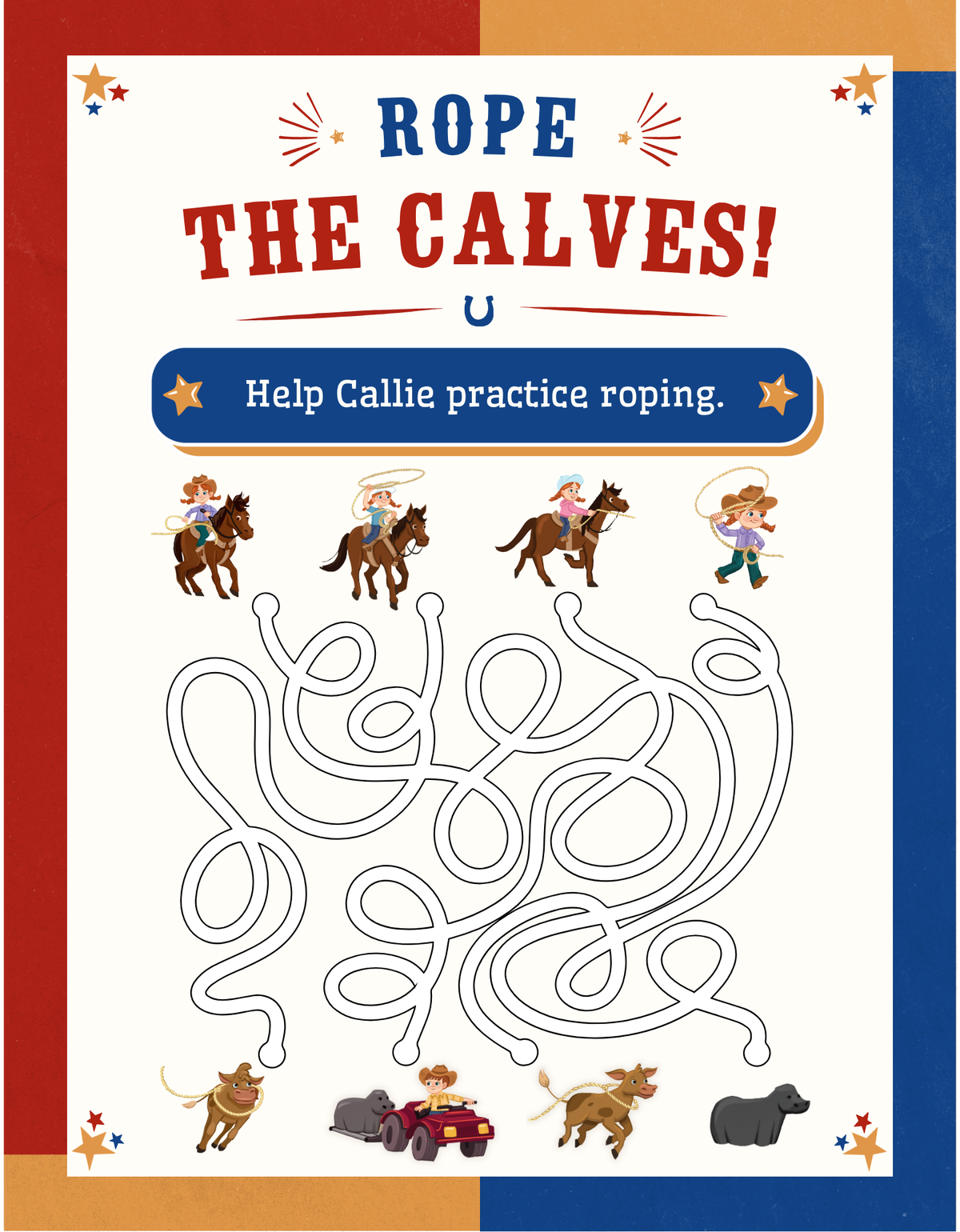 PRE-ORDER: My Big Western Activity Book (Dry-Erase & Reusable)