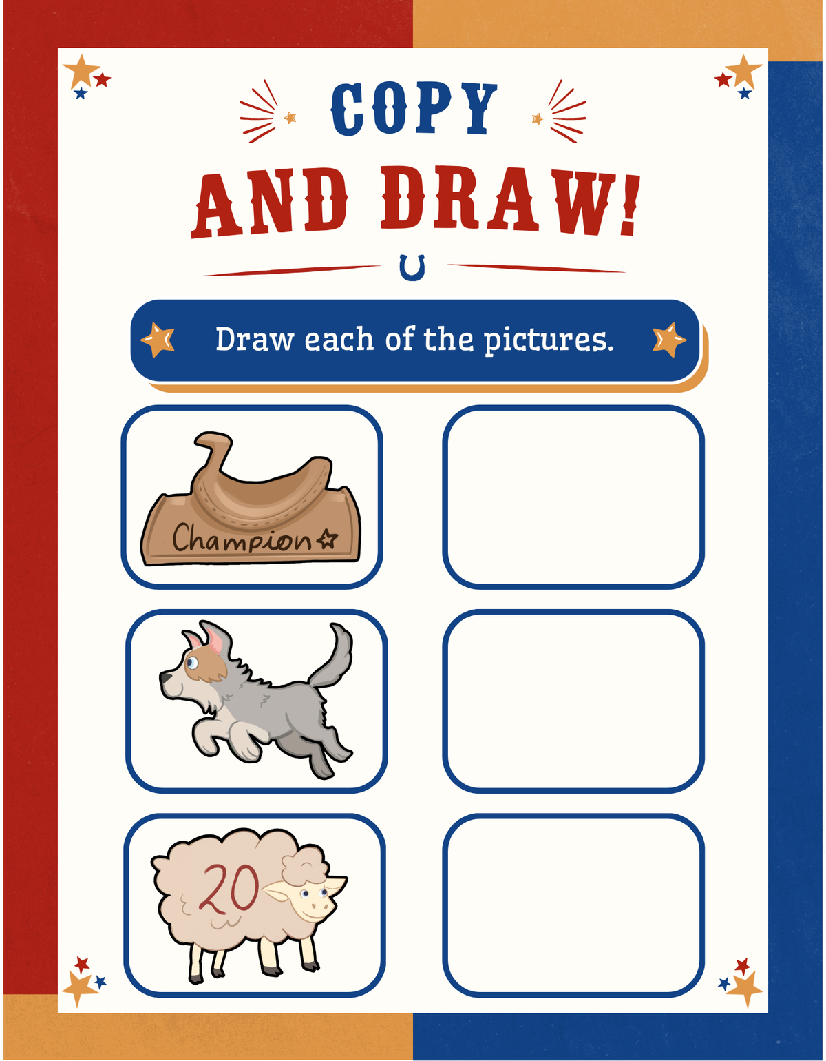 PRE-ORDER: My Big Western Activity Book (Dry-Erase & Reusable)