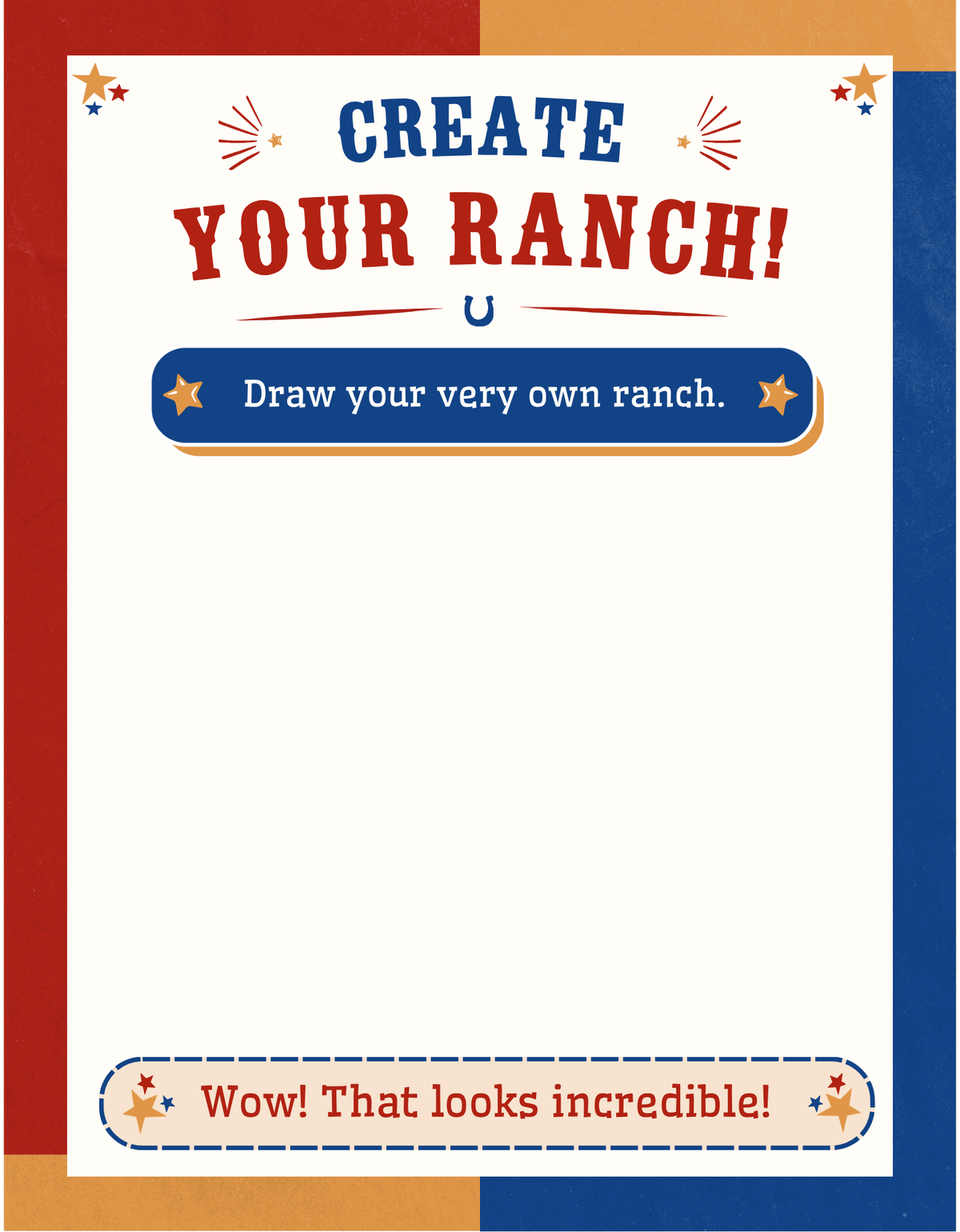 PRE-ORDER: My Big Western Activity Book (Dry-Erase & Reusable)