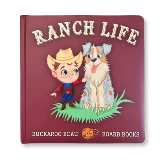 PRE-ORDER: Ranch Life Premium Padded Board Book