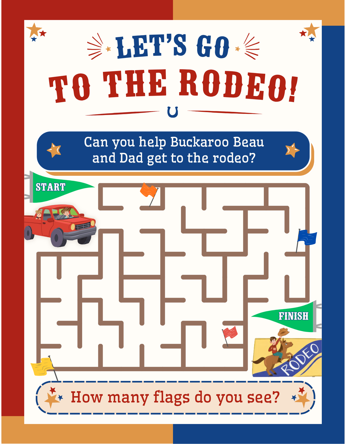 PRE-ORDER: My Big Western Activity Book (Dry-Erase & Reusable)