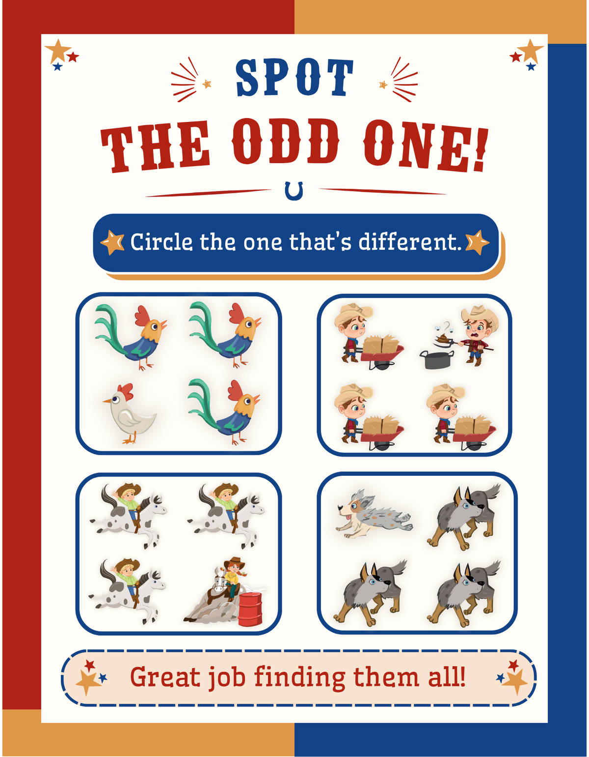 PRE-ORDER: My Big Western Activity Book (Dry-Erase & Reusable)
