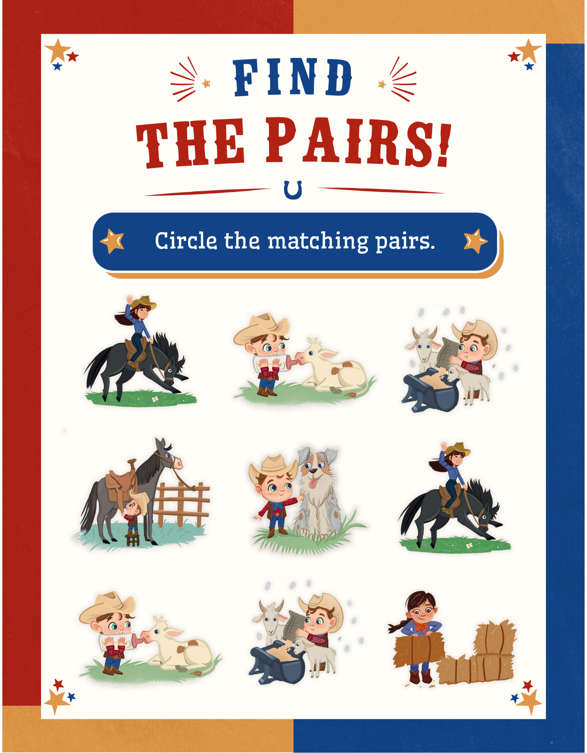 PRE-ORDER: My Big Western Activity Book (Dry-Erase & Reusable)