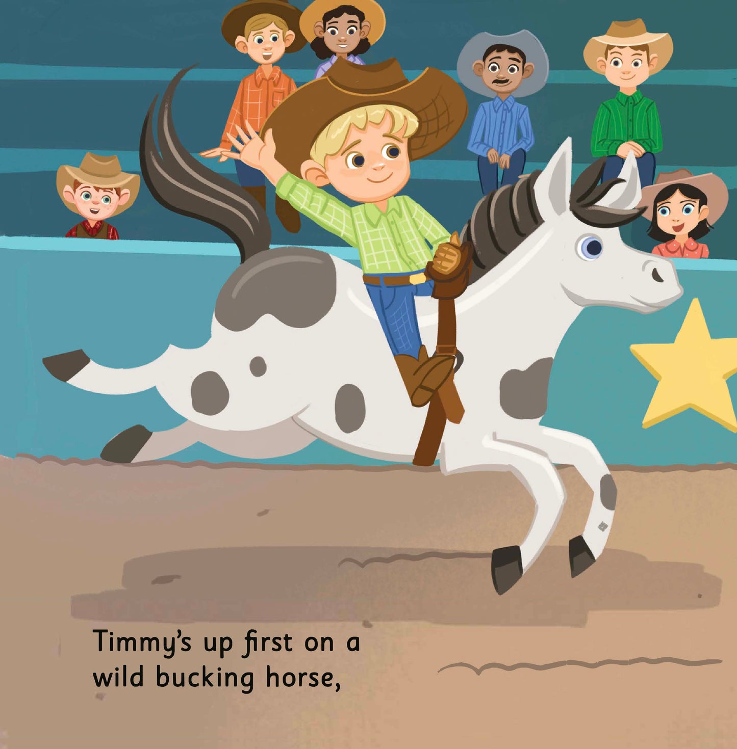 Hardcover: Buckaroo Beau Goes to the Rodeo