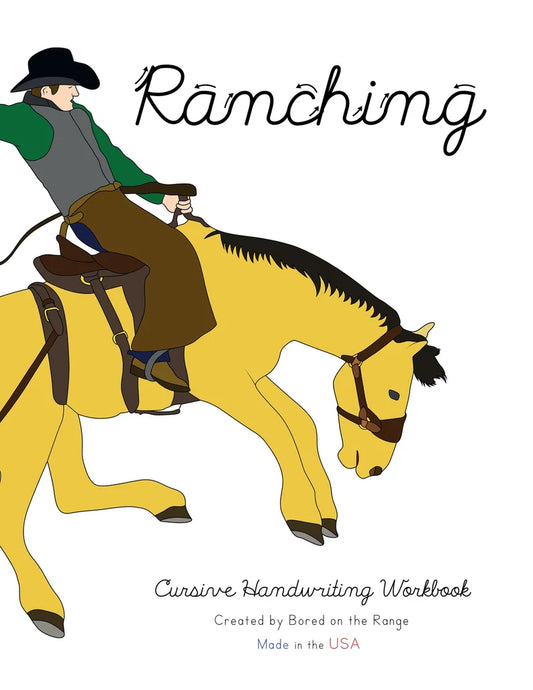Ranching Cursive Handwriting Workbook