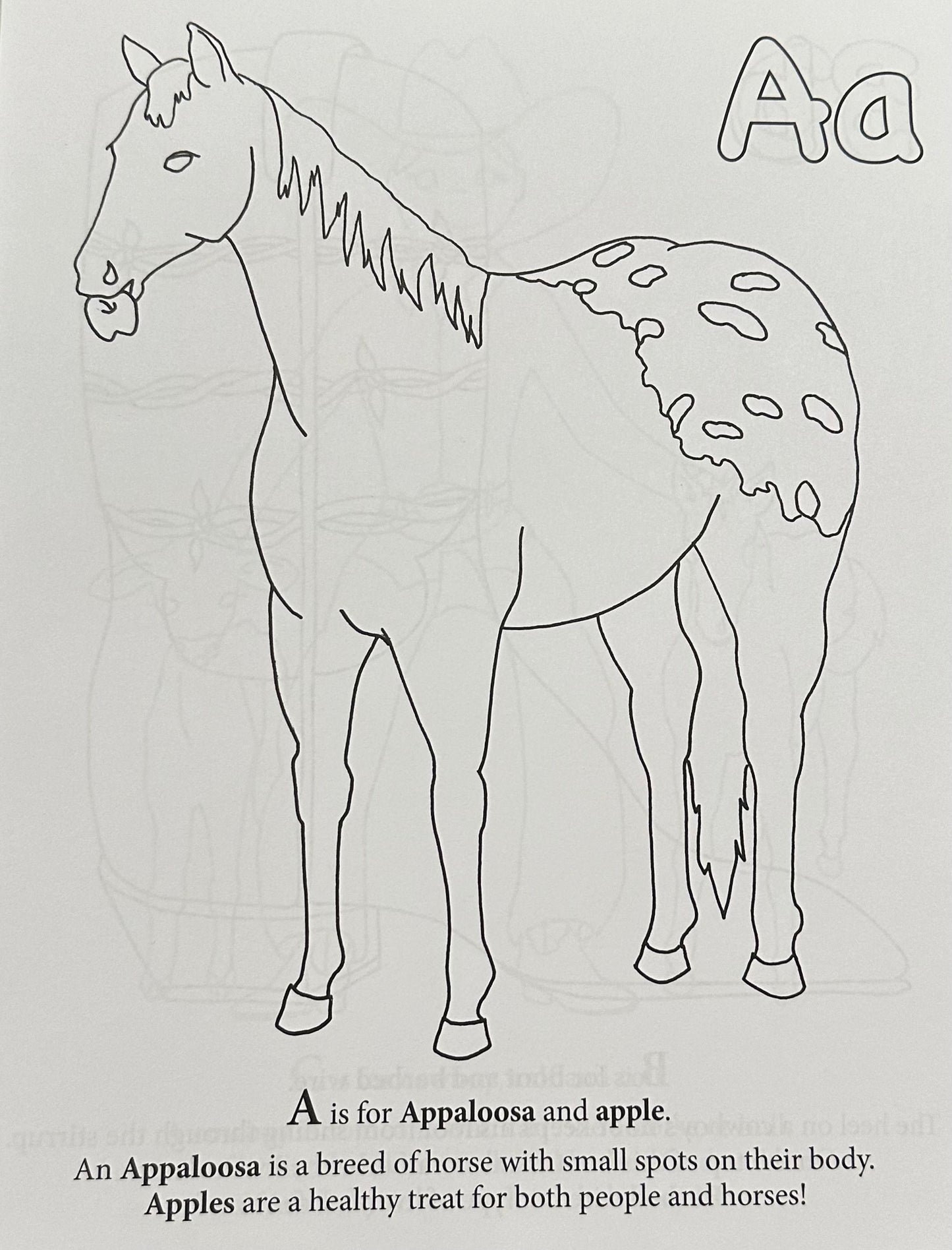 "S" is for Short Go Preschool Coloring Book