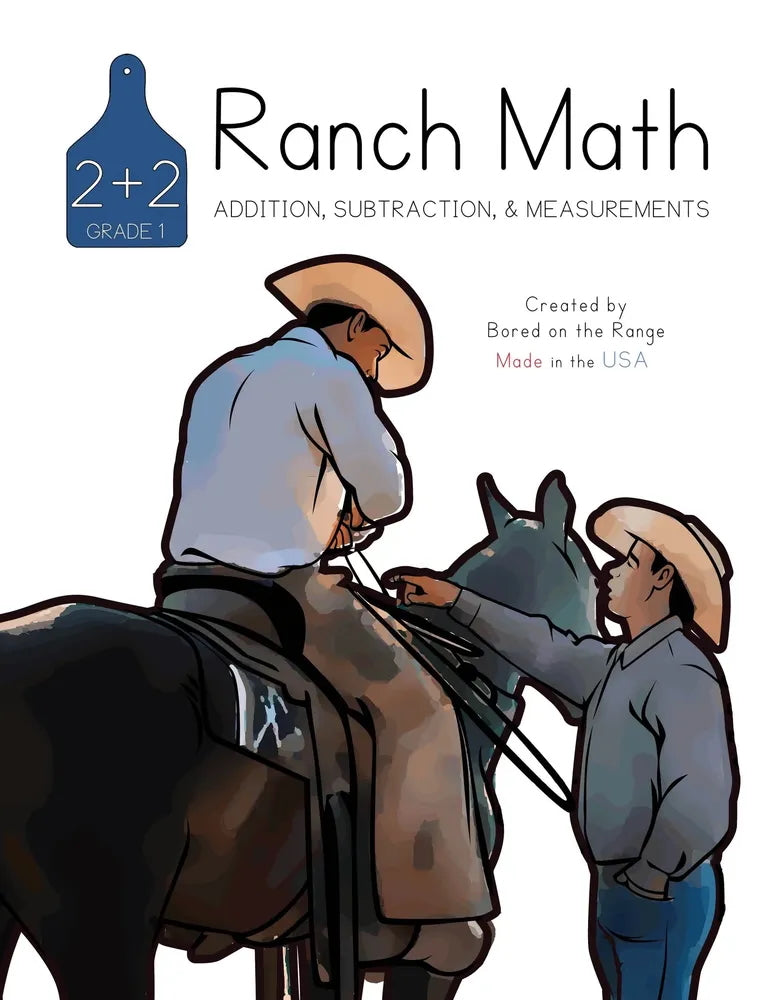 Add Maths Ranger Book Ranch Math Grade 1: Addition, Subtraction, & Measurements – Buckaroo ...