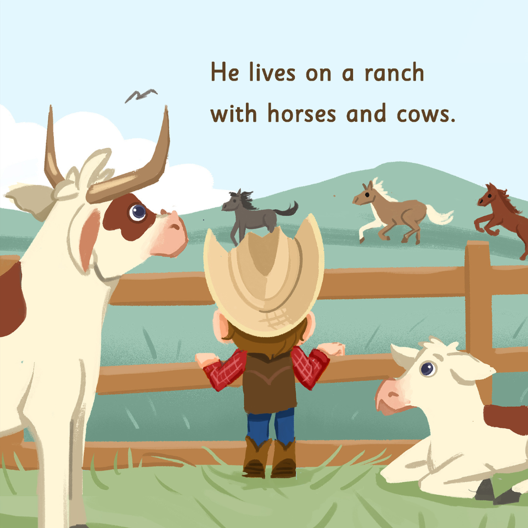 Paperback: Buckaroo Beau Lives on a Ranch