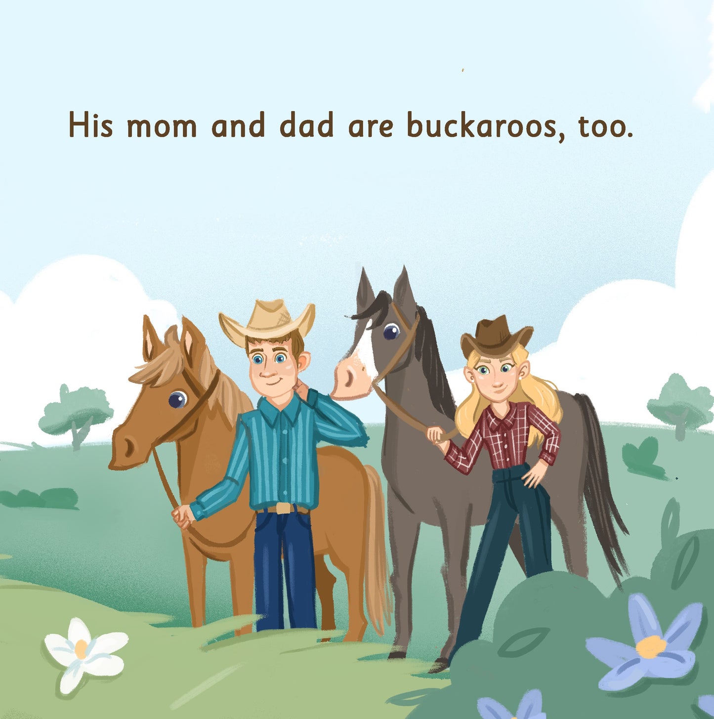 Hardcover: Buckaroo Beau Lives on a Ranch