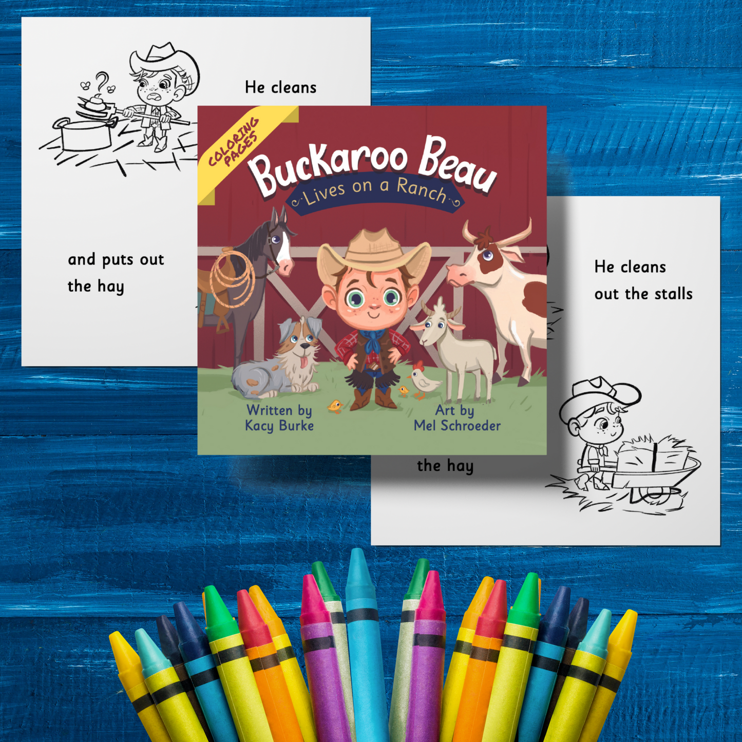 Hardcover Bundle with Coloring Book