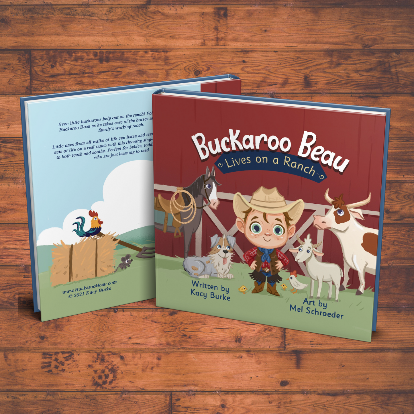 Hardcover: Buckaroo Beau Lives on a Ranch